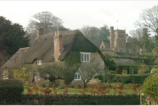 St Michaels Church at East Coker near Yeovil which has a dedication to the American poet T.S. Eliot who wrote abote the lanes of the village near Yeovil.  January 27th 2005 Steve Roberts / Western Daily Press